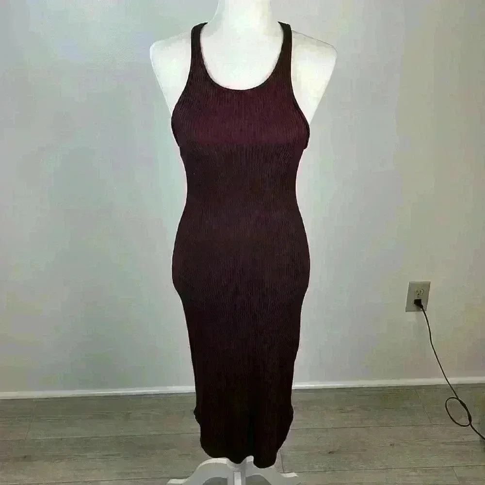 Don’t Ask Why Ribbed Bodycon Dress OS